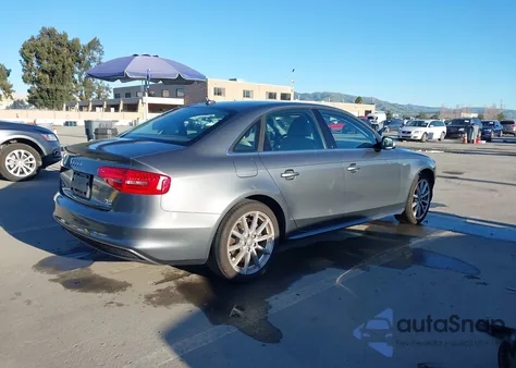 2014 Audi A4 2.0T Premium from USA, damaged, VIN WAUFFAFL3EN027037